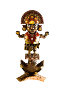 Jeweled "Tumi" Figure, Peru
