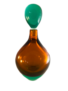 Murano Glass Decanter, Italy